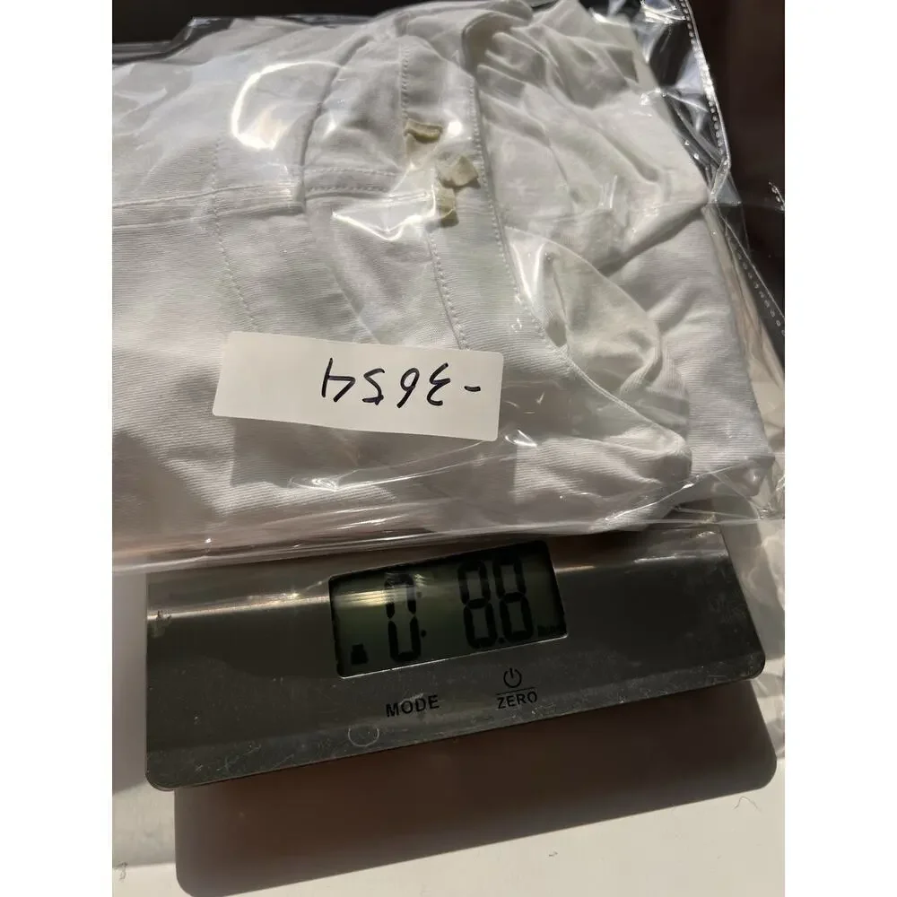 Madewell Top Womens Puff-Sleeve Tee Short Basic Everyday Staple White Sz XL BOHO